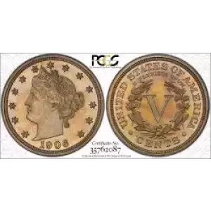 Nickel Five Cent Pieces-Liberty Head 1883-1913 (3)