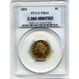 Nickel Five Cent Pieces-Liberty Head 1883-1913 (3)