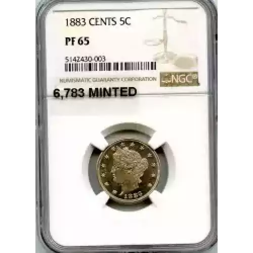 Nickel Five Cent Pieces-Liberty Head 1883-1913 (3)