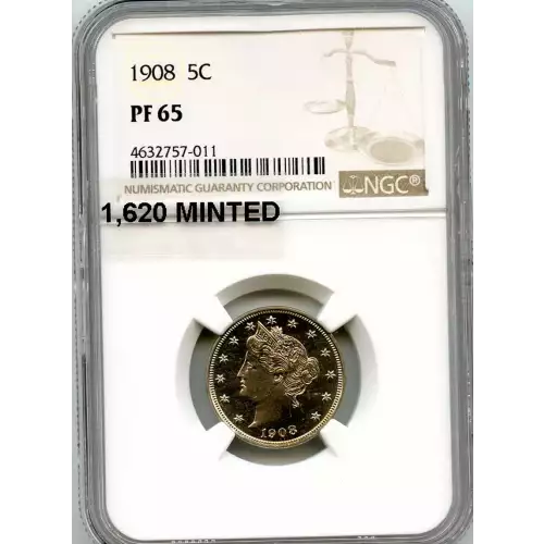 Nickel Five Cent Pieces-Liberty Head 1883-1913 (3)