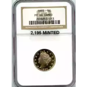 Nickel Five Cent Pieces-Liberty Head 1883-1913 (3)