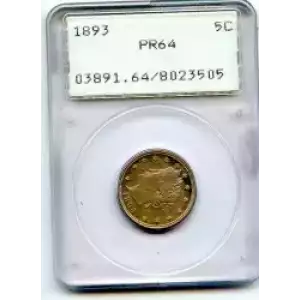 Nickel Five Cent Pieces-Liberty Head 1883-1913 (3)