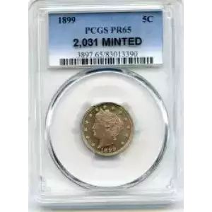 Nickel Five Cent Pieces-Liberty Head 1883-1913 (3)