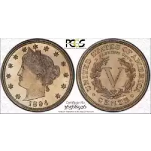 Nickel Five Cent Pieces-Liberty Head 1883-1913 (3)