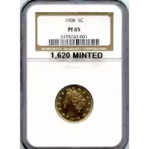 Nickel Five Cent Pieces-Liberty Head 1883-1913 (3)