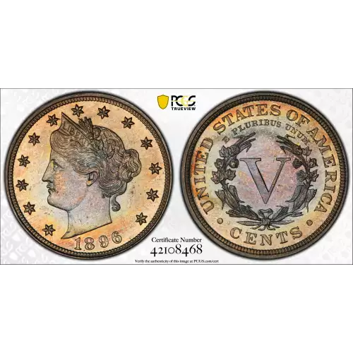 Nickel Five Cent Pieces-Liberty Head 1883-1913 (2)