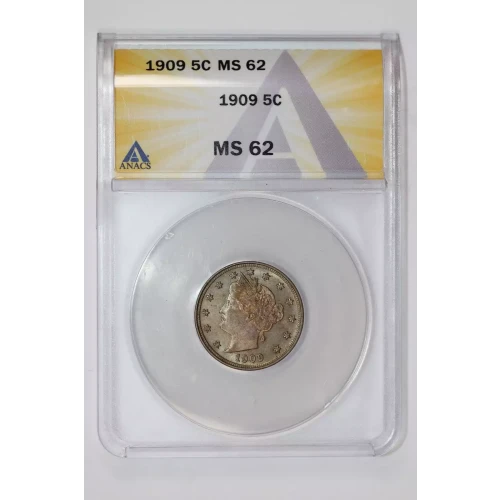 Nickel Five Cent Pieces-Liberty Head 1883-1913