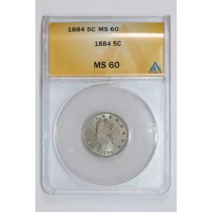 Nickel Five Cent Pieces-Liberty Head 1883-1913