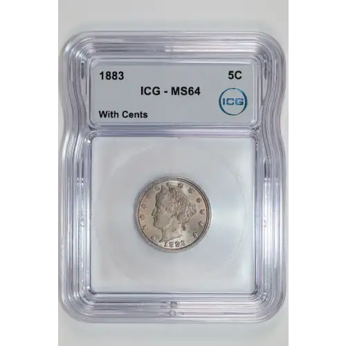 Nickel Five Cent Pieces-Liberty Head 1883-1913