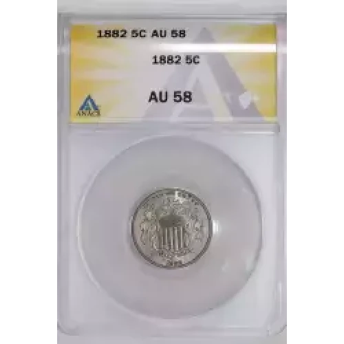 Nickel Five Cent Pieces-Shield 1866-1883