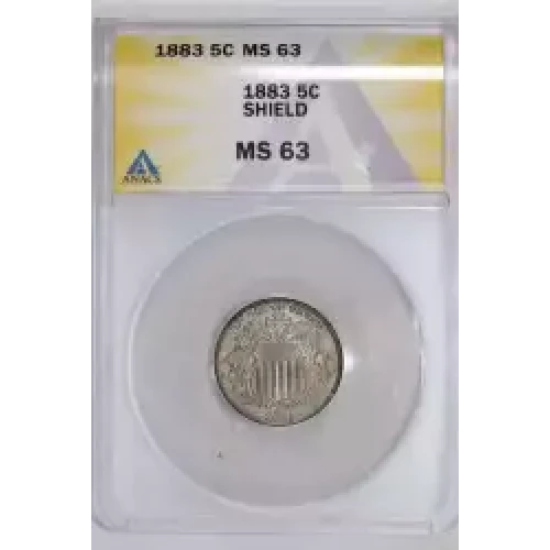 Nickel Five Cent Pieces-Shield 1866-1883