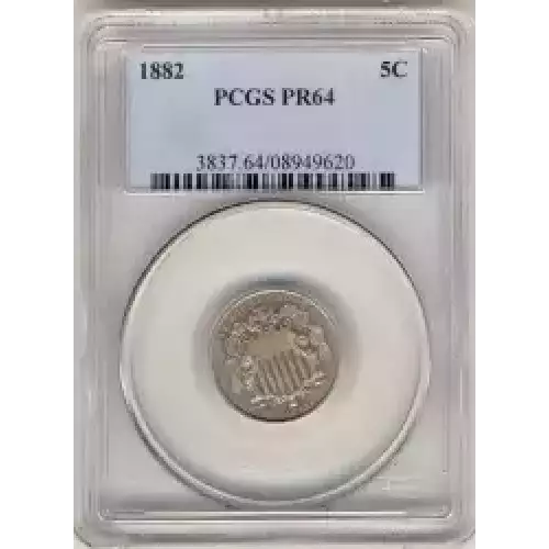 Nickel Five Cent Pieces-Shield 1866-1883 (3)