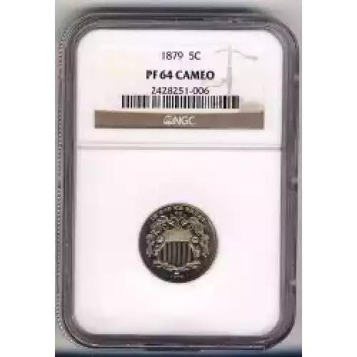 Nickel Five Cent Pieces-Shield 1866-1883 (3)