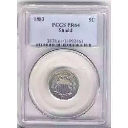 Nickel Five Cent Pieces-Shield 1866-1883 (3)