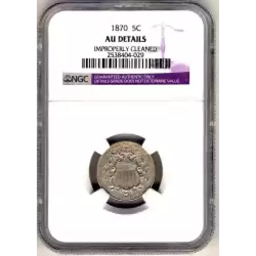 Nickel Five Cent Pieces-Shield 1866-1883 (3)