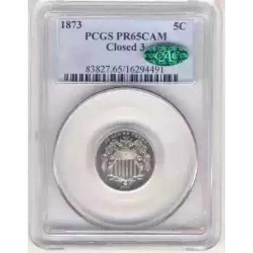 Nickel Five Cent Pieces-Shield 1866-1883 (3)