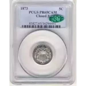 Nickel Five Cent Pieces-Shield 1866-1883 (3)