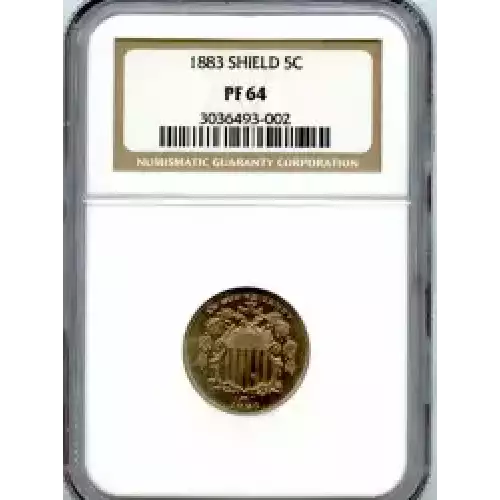 Nickel Five Cent Pieces-Shield 1866-1883 (3)