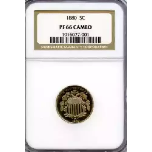 Nickel Five Cent Pieces-Shield 1866-1883 (3)