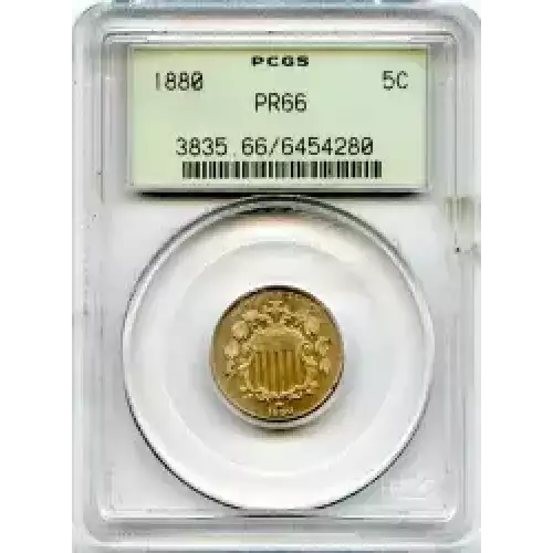 Nickel Five Cent Pieces-Shield 1866-1883 (3)