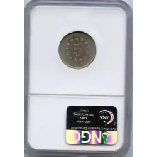 Nickel Five Cent Pieces-Shield 1866-1883 (3)