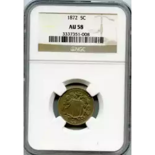 Nickel Five Cent Pieces-Shield 1866-1883 (3)