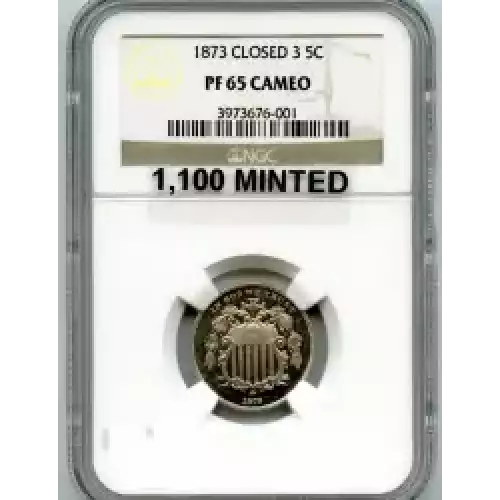 Nickel Five Cent Pieces-Shield 1866-1883 (3)