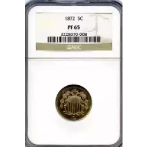 Nickel Five Cent Pieces-Shield 1866-1883 (3)