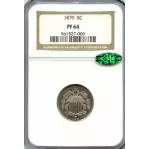 Nickel Five Cent Pieces-Shield 1866-1883 (3)