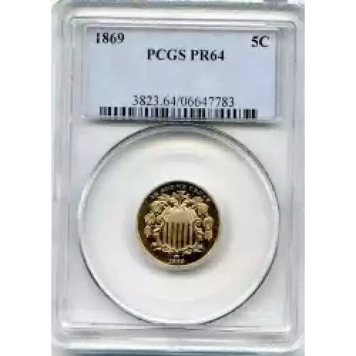 Nickel Five Cent Pieces-Shield 1866-1883 (3)