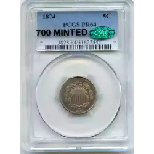 Nickel Five Cent Pieces-Shield 1866-1883 (3)