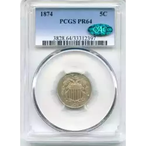 Nickel Five Cent Pieces-Shield 1866-1883 (3)