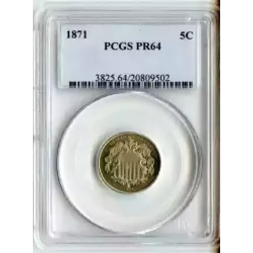 Nickel Five Cent Pieces-Shield 1866-1883 (3)