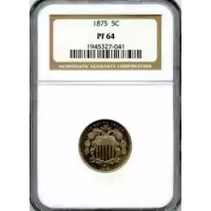 Nickel Five Cent Pieces-Shield 1866-1883 (3)