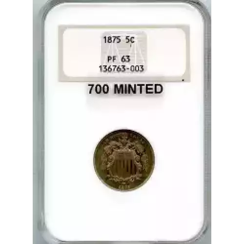 Nickel Five Cent Pieces-Shield 1866-1883 (3)