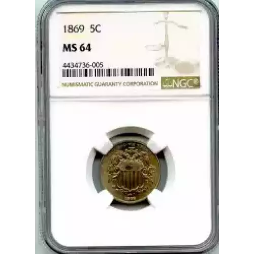 Nickel Five Cent Pieces-Shield 1866-1883 (3)