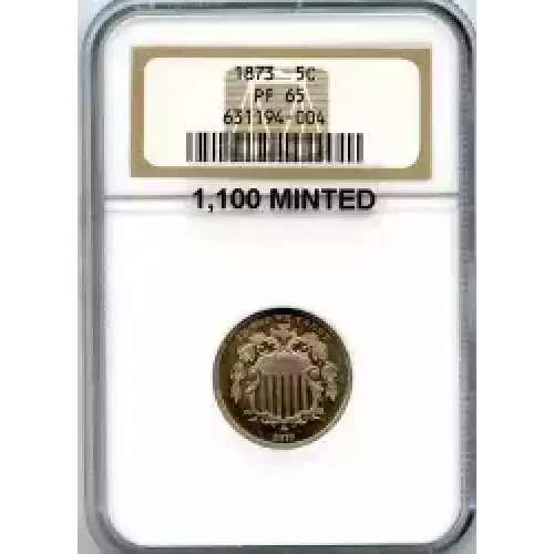 Nickel Five Cent Pieces-Shield 1866-1883 (3)