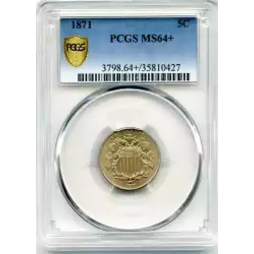 Nickel Five Cent Pieces-Shield 1866-1883 (3)