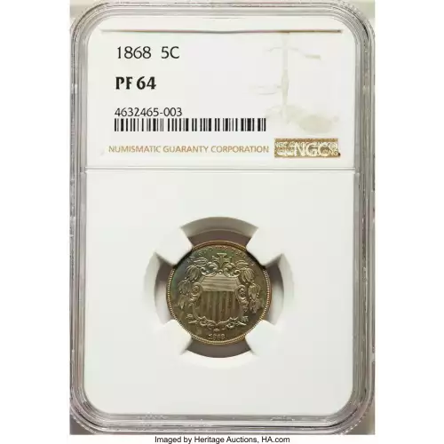 Nickel Five Cent Pieces-Shield 1866-1883 (3)