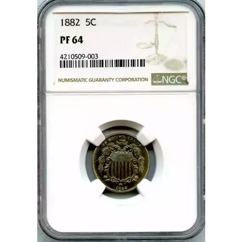 Nickel Five Cent Pieces-Shield 1866-1883 (3)