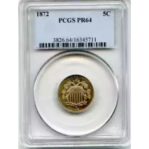 Nickel Five Cent Pieces-Shield 1866-1883 (3)