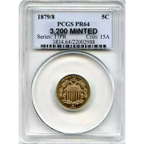 Nickel Five Cent Pieces-Shield 1866-1883 (3)