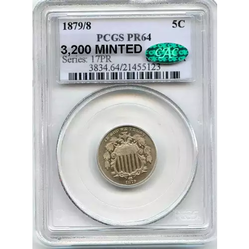 Nickel Five Cent Pieces-Shield 1866-1883 (3)