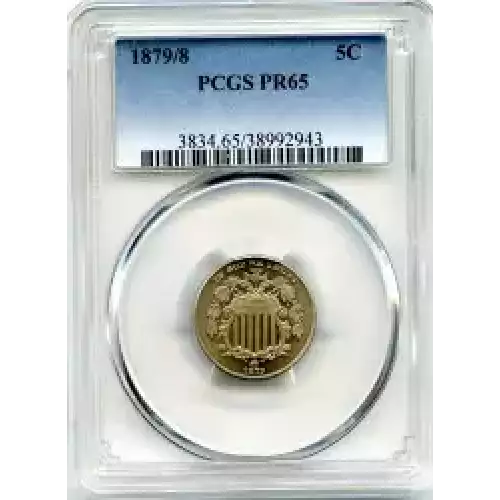 Nickel Five Cent Pieces-Shield 1866-1883 (3)