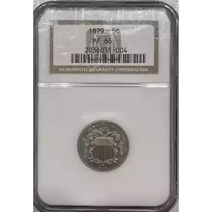 Nickel Five Cent Pieces-Shield 1866-1883