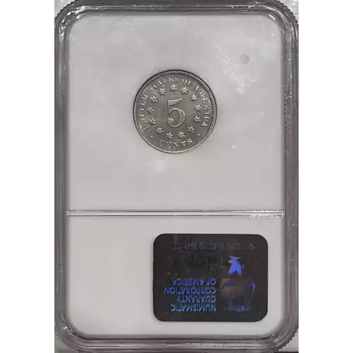 Nickel Five Cent Pieces-Shield 1866-1883