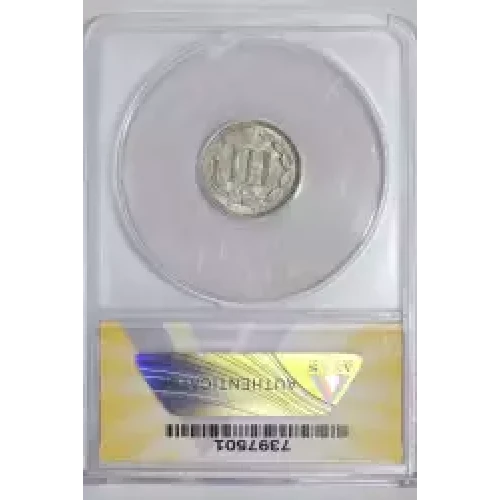 Nickel Three Cent Pieces 1865-1889