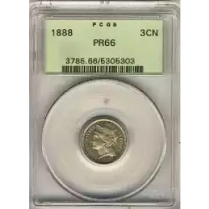 Nickel Three Cent Pieces 1865-1889 (3)