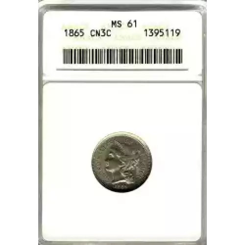 Nickel Three Cent Pieces 1865-1889 (3)