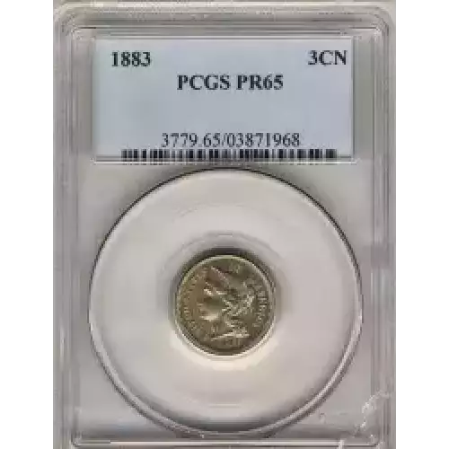 Nickel Three Cent Pieces 1865-1889 (3)